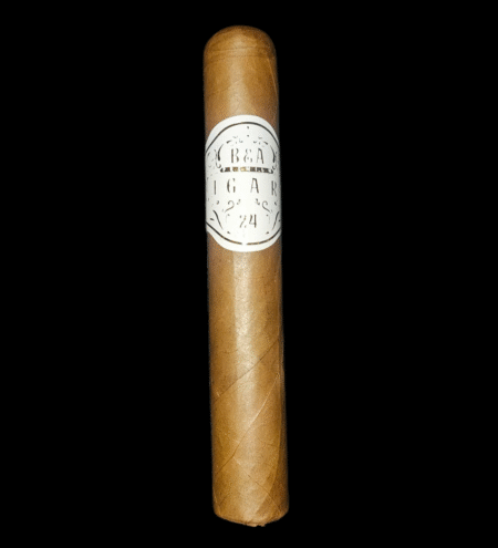 B&A Bougie Robusto Connecticut 5x50 cigar wrapped in smooth Ecuadorian Connecticut leaf with creamy cedar, toasted almonds, and mild spice flavor notes.