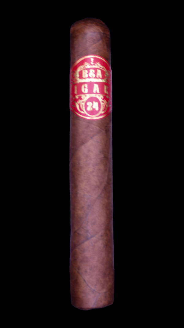 B&A Bougie Robusto Habano 5x50 cigar with Ecuadorian Habano wrapper and bold Nicaraguan filler